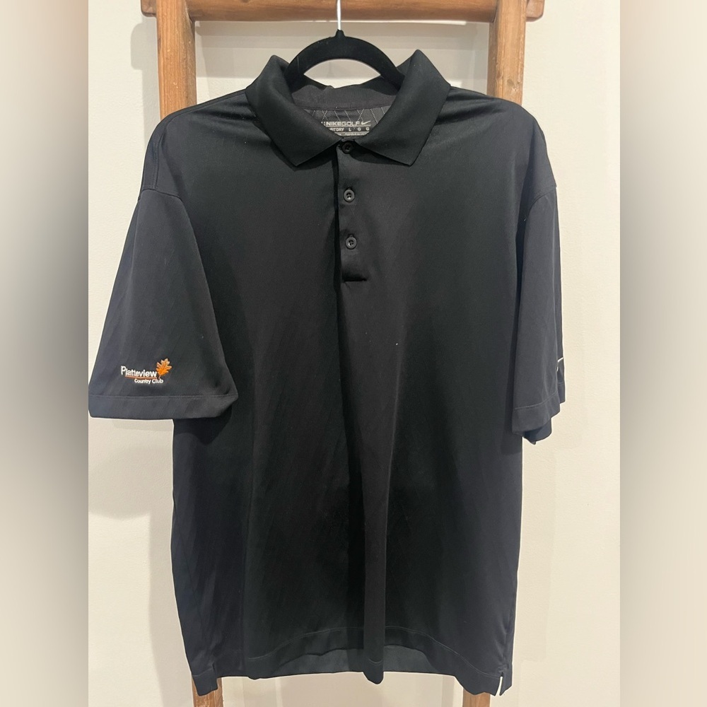 Nike Black Polo Shirt
